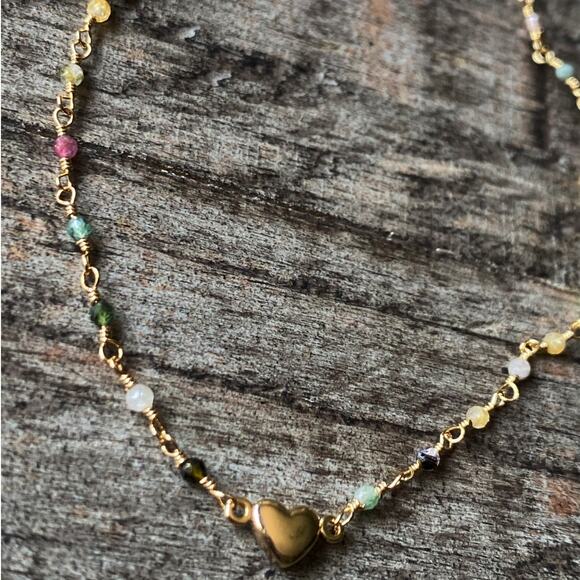 NEW FP x Luna Norte Tourmaline Anklet Set - Picture 7 of 16